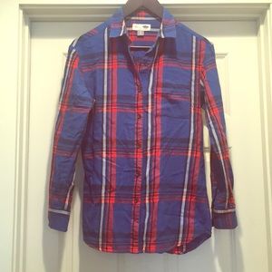 Plaid Old Navy Button Down
